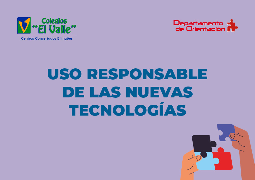 Portada del documento Uso responsable de las tecnologías
